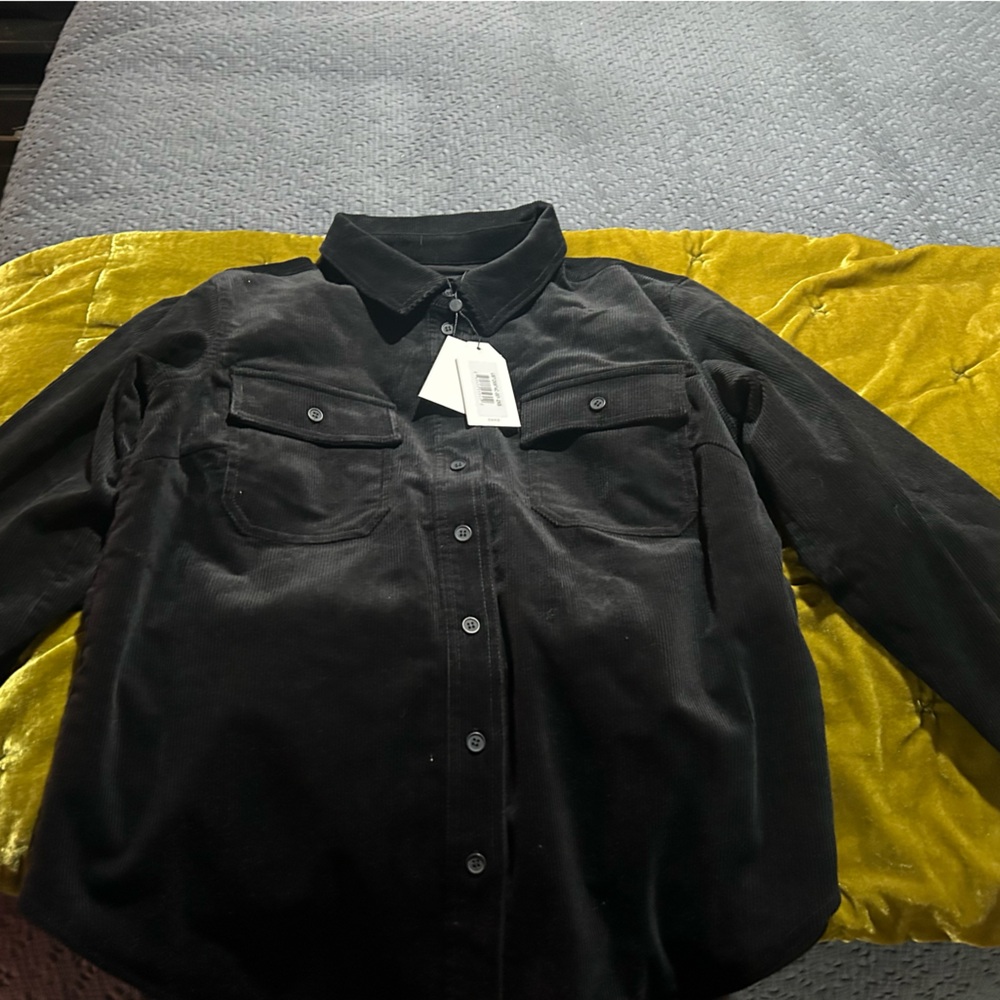 Universal Standard Black Shirt Jacket
